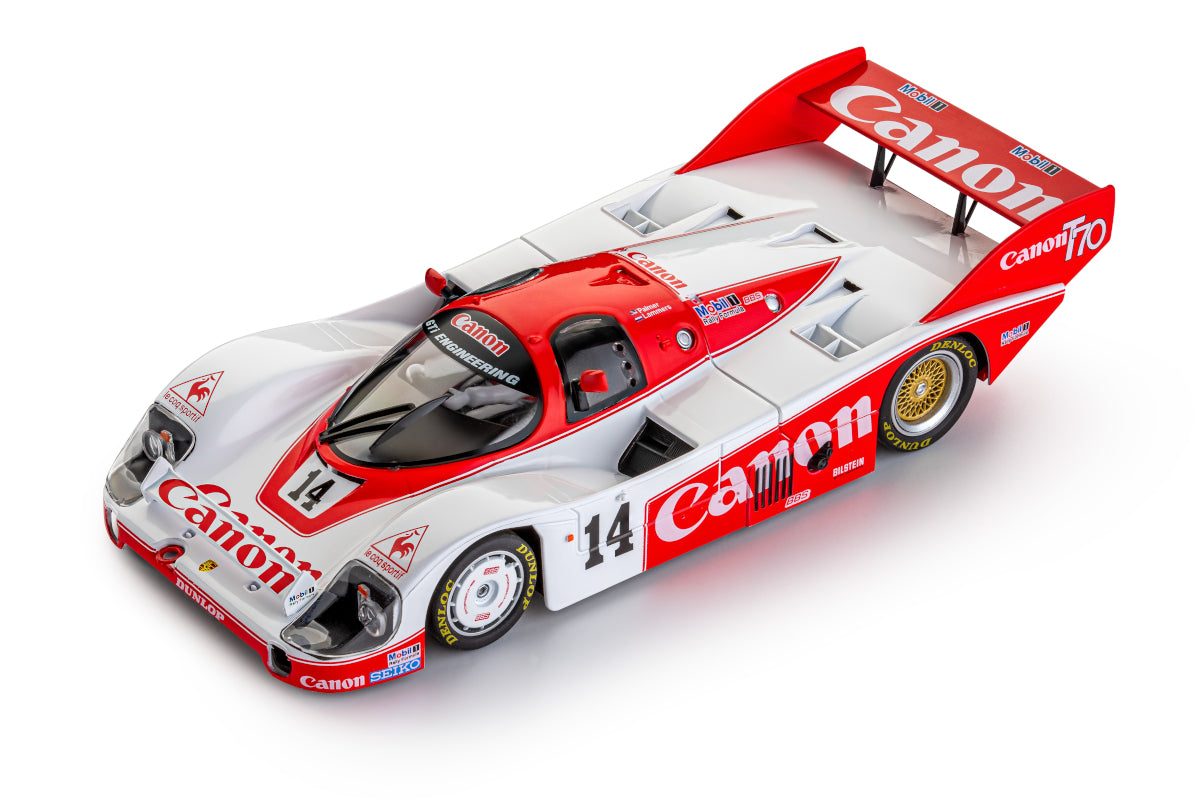 Slot.It ポルシェPorsche 956 KH ガルフ1/32スロットカー Slot.It CA09n Porsche 956 KH Canon No. 14| Clover Leaf Racing