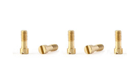 PCH07 Metric screws M2x5mm, brass, (5x)
