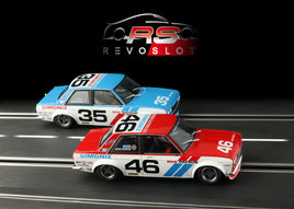 RevoSlot RS0202 Datsun 510 SCCA Trans-Am 1972 Twin Pack