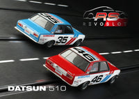 RevoSlot RS0202 Datsun 510 SCCA Trans-Am 1972 Twin Pack