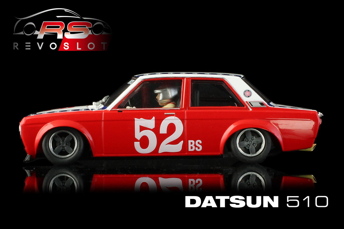 RevoSlot RS0203 Datsun 510 1974 No. 52| Clover Leaf Racing