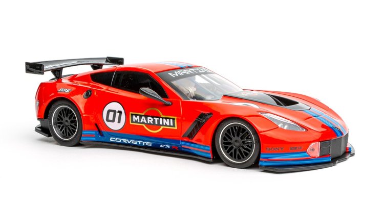 NSR NSR0436AW Corvette C7.R Martini Livery Red No.1| Clover