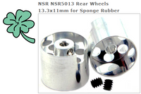 NSR5013 Rear Wheels 13.3x11mm for Sponge Rubber