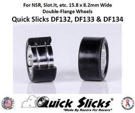 DF133F Quick Slicks Silicone Tires, Firm