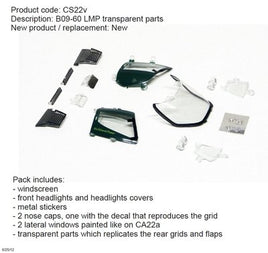 CS22V Lola B09-60 LMP -Transparent Parts
