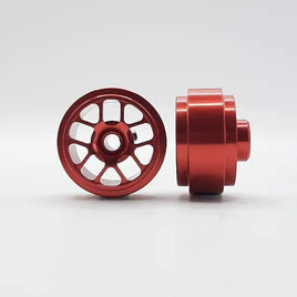 STAFFS243 Hyper Aluminum Wheels Red 16.9 x 8.5mm (x2)