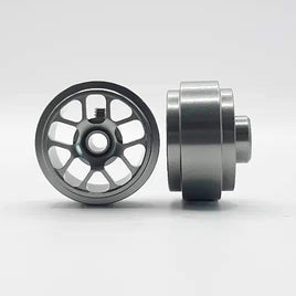 STAFFS221 Hyper Aluminum Wheels Grey 15.8 x 8.5mm (x2)