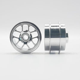 STAFFS247 Hyper Aluminum Air Wheels Silver 16.9 x 10mm (x2)