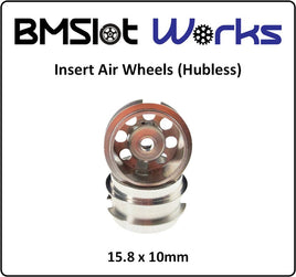 BMSlot Works BMS1100-AIR 15.8 x 10mm Insert AIR Aluminum Wheels