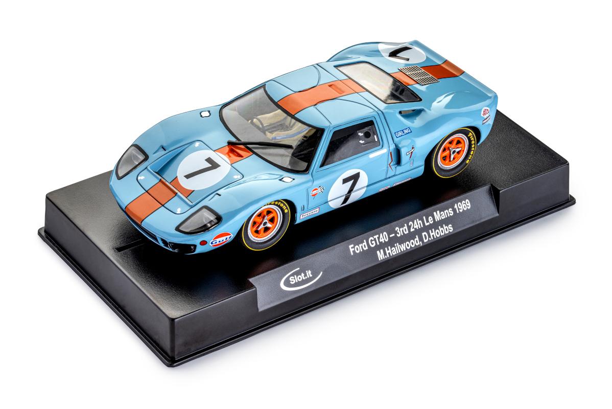 CA18G - Ford GT40 - Hailwood / Hobbs #7 - '69 Le Mans 3rd| Clover