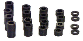 H&R Racing HR0601 Plastic Spacers for 1/8" Axle - Graduated Sizes