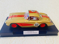 MR Slotcar MR1503 C1 Corvette RAC Trophy Race 2010 No. 60