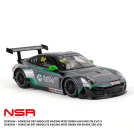 NSR0345SW Porsche 997 - Absolute Racing #912 - Green