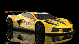 NSR0549SW CORVETTE C8.R LE MANS 24H 2021 GTE PRO #63 AW KING 21 EVO3