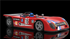 NSR0566SW LOLA T290 FORD TARGA FLORIO 1973 #16 "POOKY"/PASOLINI