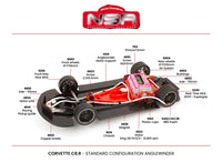 NSR0578AW CORVETTE C8.R ROTHMANS LIVERY RED #78