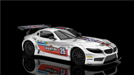 NSR0601AW BMW Z4 GT3 Martini Racing Livery White #25 AW KING 21K EVO3