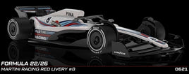 NSR 0621IL Formula 22/26 Martini Racing White Livery #8