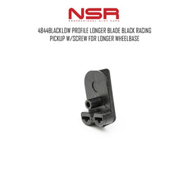 NSR4844 BLACK LOW PROFILE LONGER BLADE RACING PICKUP - WITH SCREW TYPE MOUNTING