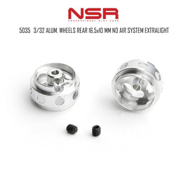 NSR5035 Aluminum wheels 16.5 x 10mm NO Air Ride- for 3/32 axle