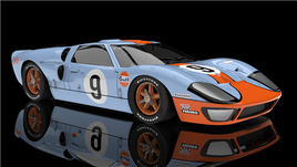NSRHL08 GT40 MKI LE MANS 24H 1968 WINNER #9