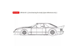 RS0320 White kit ( line drawing for body type reference only )