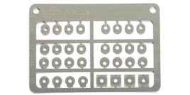 SP150043 Photo Etched Stainless Steel OVAL Washers for chassis and motor pod screws M2 up to 2.1mm diameter