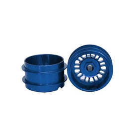 STAFFS148 BBS Deep Dish Aluminum Air Wheels Blue 16.9 x 10mm (x2)