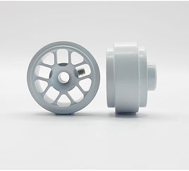 STAFFS245 Hyper Aluminum Wheels White 16.9 x 8.5mm (x2)