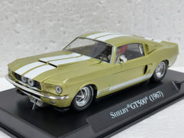 LEMU506S/W Thunderslot 1967 Shelby Mustang GT500 Lime Gold 1:32 Slot Car