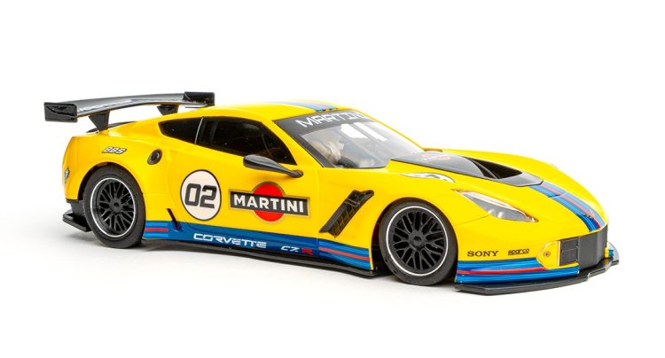 NSR0437AW Corvette C7.R Martini Livery Yellow No.2| Clover Leaf Racing
