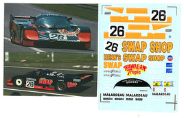32-176  Porsche 956, SWAP SHOP, Le Mans.