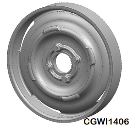 CGWI1406 Steel 4-Bolt Inserts for 14mm wheels