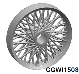 CGWI1651 72 Spoke Wire wheel 16.5mm