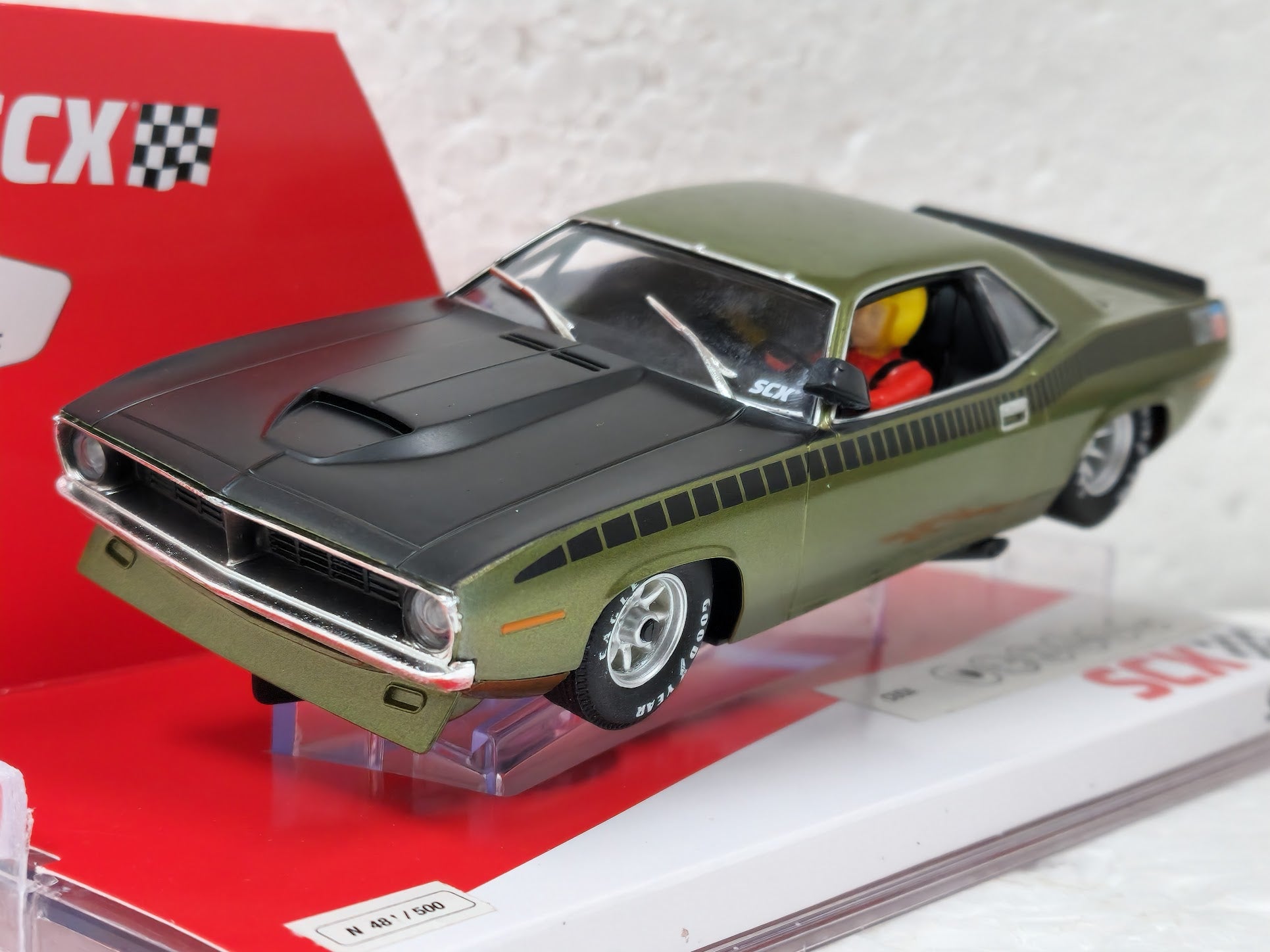 SCX Cuda Ivy Green Metallic| Clover Leaf Racing