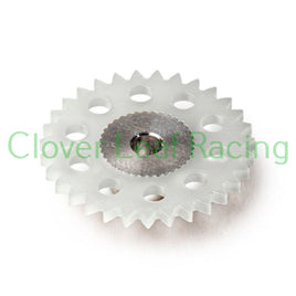 GS1831-LPL 31 teeth, hex screw M2, Ø18mm, light plastic;