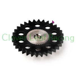 GS1832-LPL 32 teeth, hex screw M2, Ø18mm, light plastic;