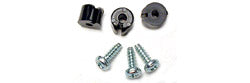NSR1204 Plastic Cups & Screws for Motor Support - 3 pcs. each -