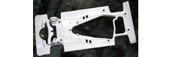 NSR1413 HARD (White) Chassis for Audi R18 Inline