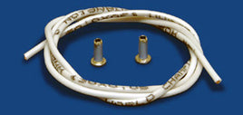 NSR4823 Silicone Lead Wire 30cm + Brass Cups