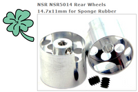 NSR5014 Rear Wheels 14.7x11mm for Sponge Rubber