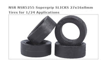 NSR5255 Supergrip SLICKS 27x16x8mm Tires for 1-24 Applications