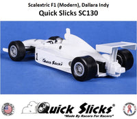 SC130XF Scalextric F1, IRL and Dallara, Indycar