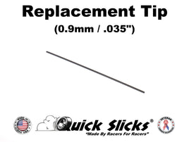 QS-090T Quick Slicks 0.9mm (.035") Hex Replacement Tip.