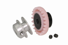 SC-1109 Nylon crown Gear 23t.  M50 with M2 screw for 3-32" axle