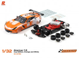 SC-6179D  Corvette C7R Cup car  Type R Orange-white  Race kit