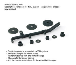CH98 Four Wheel Drive Tensioner, anglewinder chassis