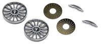 Wheel Inserts Reynard 2KQ Silver w-Brake Discs SP029901-SLPL0901