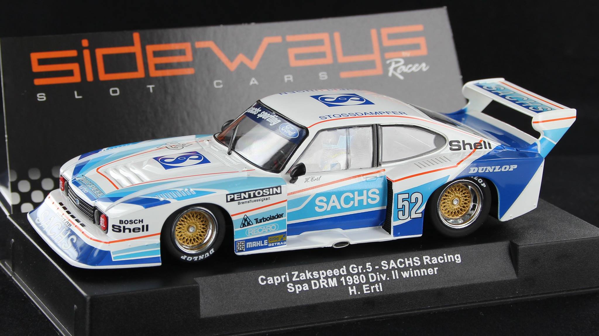 SW36 FORD CAPRI ZAKSPEED GR5 SACHS RACING SPA DRM 1980