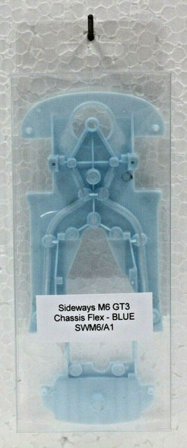 SWM6-A1 Racer Sideways BMW M6 Flexy Chassis Blue